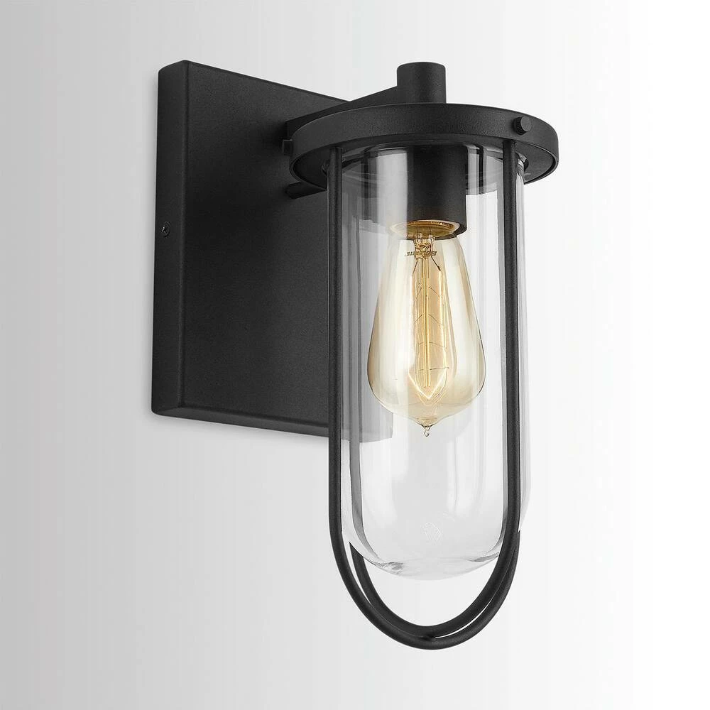 Coupon ๐ Capital Lighting Corbin 100W 1-Light Medium E-26 Incandescent Outdoor Wall Sconce in Black ๐งจ 5 Coupon ๐ Capital Lighting Corbin 100W 1-Light Medium E-26 Incandescent Outdoor Wall Sconce in Black ๐งจ - Image 5