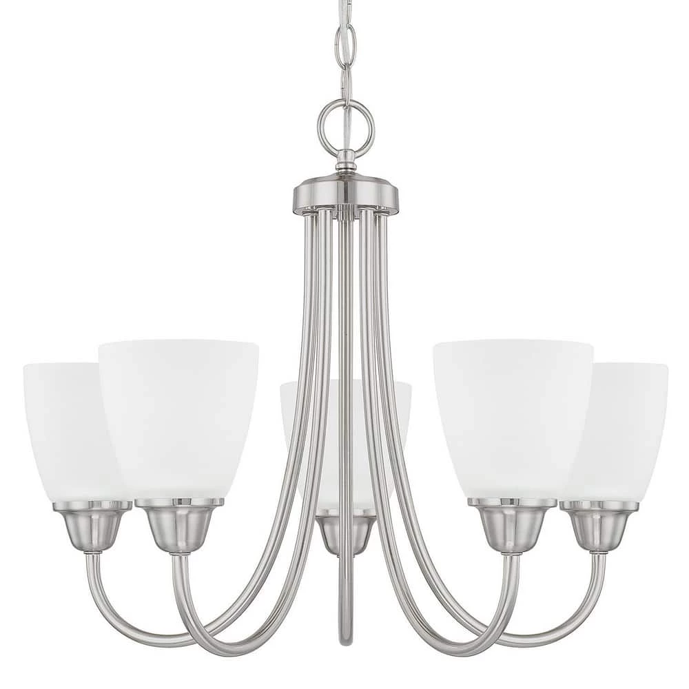 Best Sale π Capital Lighting Trenton 500W 5-Light Medium E-26 Incandescent Chandelier in Brushed Nickel π€© 1 Best Sale π Capital Lighting Trenton 500W 5-Light Medium E-26 Incandescent Chandelier in Brushed Nickel π€©