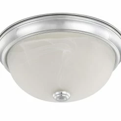 Brand new ⭐ Capital Lighting 60W 2-Light Flushmount Ceiling Light in Polished Chrome 🥰