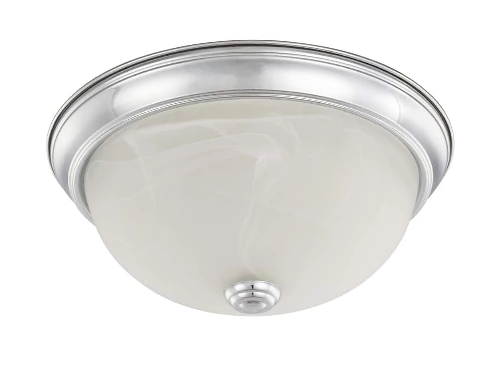 Brand new ⭐ Capital Lighting 60W 2-Light Flushmount Ceiling Light in Polished Chrome 🥰 1 Brand new ⭐ Capital Lighting 60W 2-Light Flushmount Ceiling Light in Polished Chrome 🥰
