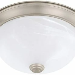 Buy 🎉 Capital Lighting 2-Light Ceiling Fixture in Matte Nickel 🤩