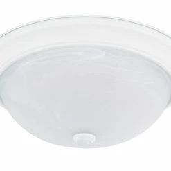 Coupon 🤩 Capital Lighting 60W 2-Light Flushmount Ceiling Fixture in Matte White 🥰