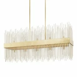 Flash Sale 🤩 Capital Lighting Lena 60W 10-Light Candelabra E-12 Incandescent Island Light in Fire and Ice 🎁