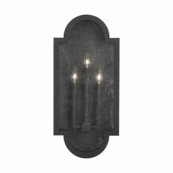 Brand new ❤️ Capital Lighting Monroe 60W 3-Light Candelabra E-12 Incandescent Outdoor Wall Sconce in Black ❤️ -Capital Lighting Sales Query 650