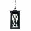 Discount 🔔 Capital Lighting Avondale 60W 4-Light Candelabra E-12 Incandescent Outdoor Hanging Lantern in Black 👍
