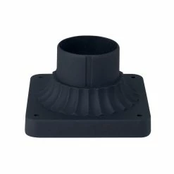 Cheap 🎉 Capital Lighting Outdoor 5-3/4 in. Outdoor Pier Mount Flange in Black ✔️