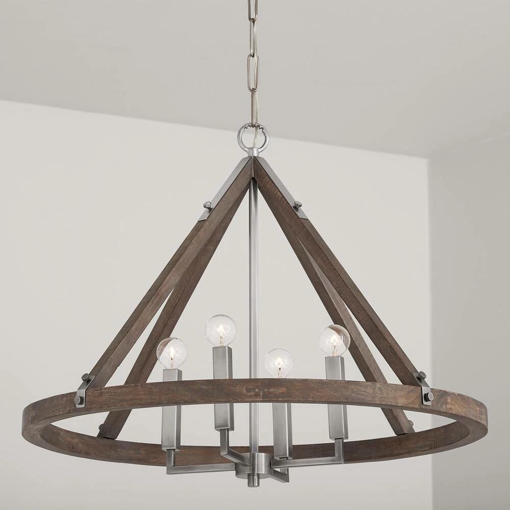 Deals 😀 Capital Lighting Hugo 4 LIGHT CHANDELIER 😍 3 Deals 😀 Capital Lighting Hugo 4 LIGHT CHANDELIER 😍 - Image 3