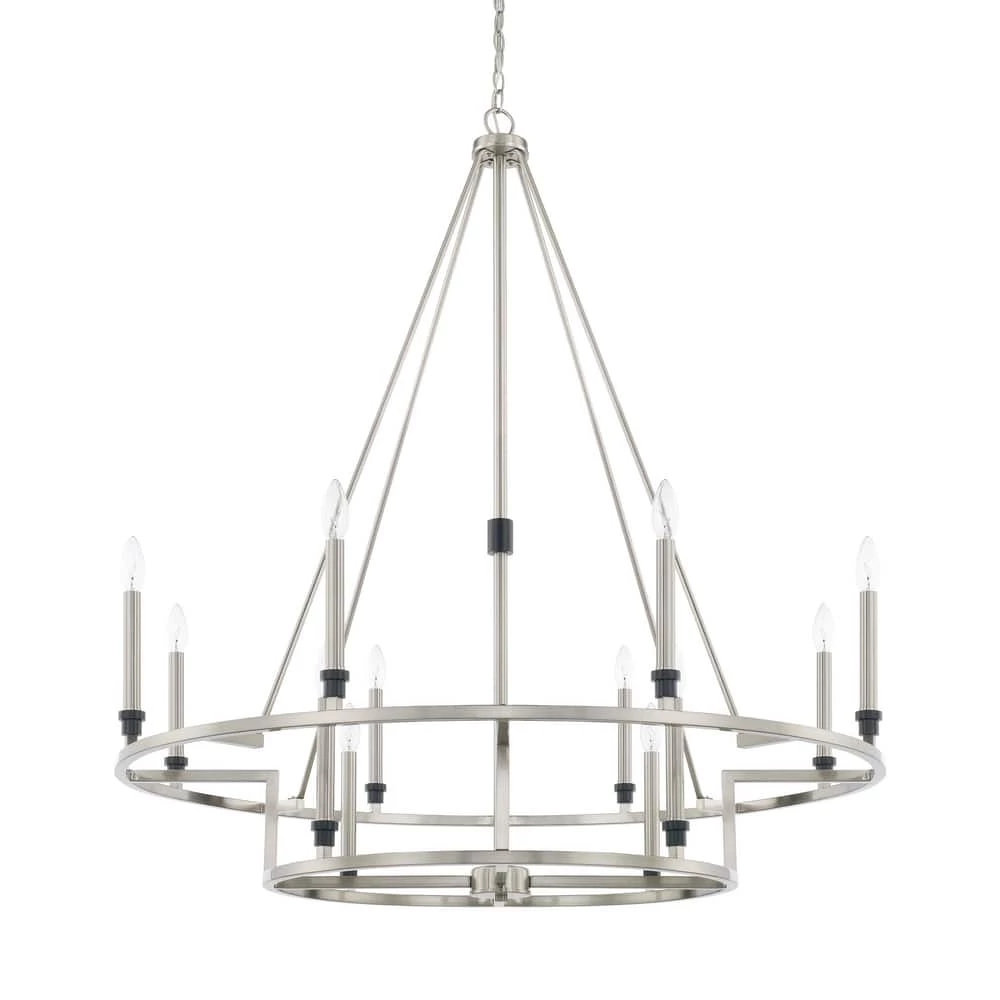 Cheapest ✔️ Capital Lighting Tux 60W 12-Light Candelabra E-12 Incandescent Chandelier in Black Tie 🎁 1 Cheapest ✔️ Capital Lighting Tux 60W 12-Light Candelabra E-12 Incandescent Chandelier in Black Tie 🎁