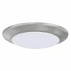 Discount 🌟 Capital Lighting HomePlace 10 in. 15W 1-Light Integrated LED Flush Mount Ceiling Fixture in Brushed Nickel 🔔