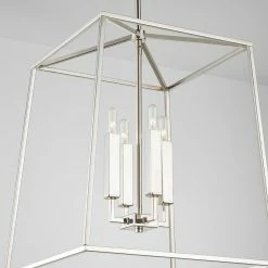 Outlet 🎉 Capital Lighting Thea 60W 4-Light Candelabra E-12 Foyer Lighting in Polished Nickel ✨ -Capital Lighting Sales Query 70