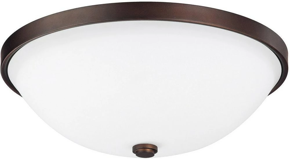 Budget ๐ Capital Lighting 4-1/2 x 12-1/2 in. 2-Light Ceiling Fixture in Burnished Bronze with Soft White Glass Shade ๐ 1 Budget ๐ Capital Lighting 4-1/2 x 12-1/2 in. 2-Light Ceiling Fixture in Burnished Bronze with Soft White Glass Shade ๐