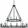 Wholesale 🌟 Capital Lighting Pearson 41 in. 24-Light Chandelier in Black Iron ⌛