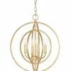 Best deal 😉 Capital Lighting 60W 4-Light G16 Candelabra E-12 Incandescent Pendant in Capital Gold ✔️