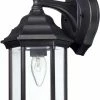 Best Pirce 😍 Capital Lighting Outdoor 60 W 1-Light Medium Outdoor Lantern in Black 🛒