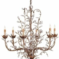 Buy ✔️ Currey and Company 60W 6-Light Candelabra E-12 Base Chandelier in Cupertino ❤️