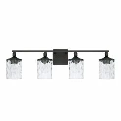 Hot Sale 👏 Capital Lighting Colton 100W 4-Light Medium E-26 Incandescent Vanity Fixture in Bronze 🌟