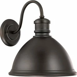 Cheap 🛒 Capital Lighting Outdoor 14-1/2 in. 75W 1-Light Outdoor Wall Fixture in Old Bronze ✨