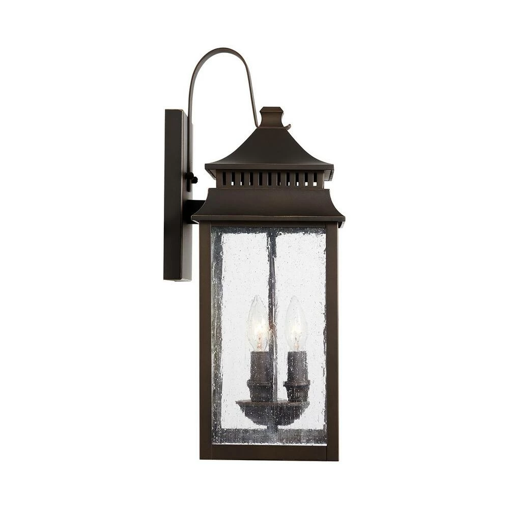 Cheapest ⌛ Capital Lighting Sutter Creek 60W 3-Light Candelabra E-12 Incandescent Outdoor Wall Sconce in Oiled Bronze 🥰 3 Cheapest ⌛ Capital Lighting Sutter Creek 60W 3-Light Candelabra E-12 Incandescent Outdoor Wall Sconce in Oiled Bronze 🥰 - Image 3