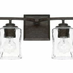 Coupon ⭐ Capital Lighting Porter 100W 4-Light Incandescent Vanity Fixture in Renaissance Brown 😀