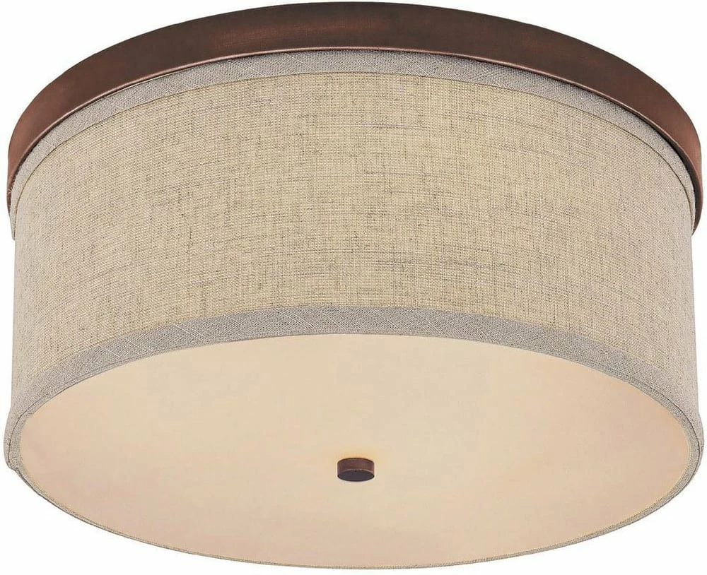 Best Pirce ๐ Capital Lighting Midtown 40 W 2-Light Medium Flush Mount Ceiling Fixture in Brushed Bronze ๐ 1 Best Pirce ๐ Capital Lighting Midtown 40 W 2-Light Medium Flush Mount Ceiling Fixture in Brushed Bronze ๐