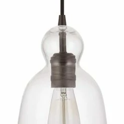 Outlet 🌟 Capital Lighting Pendants and Minis 1-Light Mini Pendant in Burnished Bronze 🌟