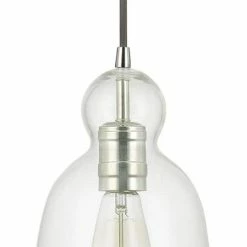 Coupon 🎉 Capital Lighting Pendants and Minis 10-1/2 in. 1-Light Mini Pendant in Polished Nickel ✨