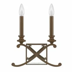 Deals 😍 Capital Lighting Alexander 2-Light 60W Wall Sconce in Burnished Bronze 🔥
