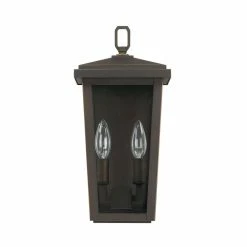 Flash Sale ✔️ Capital Lighting Donnelly 60W 2-Light Candelabra E-12 Incandescent Outdoor Wall Sconce in Oil Rubbed Bronze 🤩