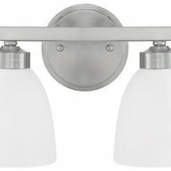 Promo 🎁 Capital Lighting Jameson 4-Light Vanity Fixture in Brushed Nickel 👏