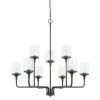 Outlet 🔥 Capital Lighting Colton 100W 9-Light Medium E-26 Incandescent Chandelier in Bronze 🥰