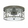 Outlet 😀 Capital Lighting Bristol 13 in. 60W 2-Light Medium E-26 Incandescent Flush Mount Ceiling Fixture in Farm House 👍
