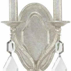 Coupon 😀 Capital Lighting Blakely 15-3/4 in. 2-Light Sconce in Antique Silver 🤩