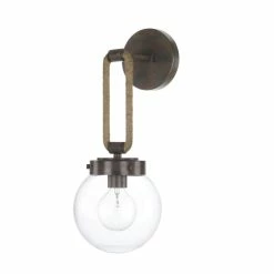 Budget 🎁 Capital Lighting Beaufort 100W 1-Light Medium E-26 Incandescent Wall Sconce in Nordic Grey 🌟